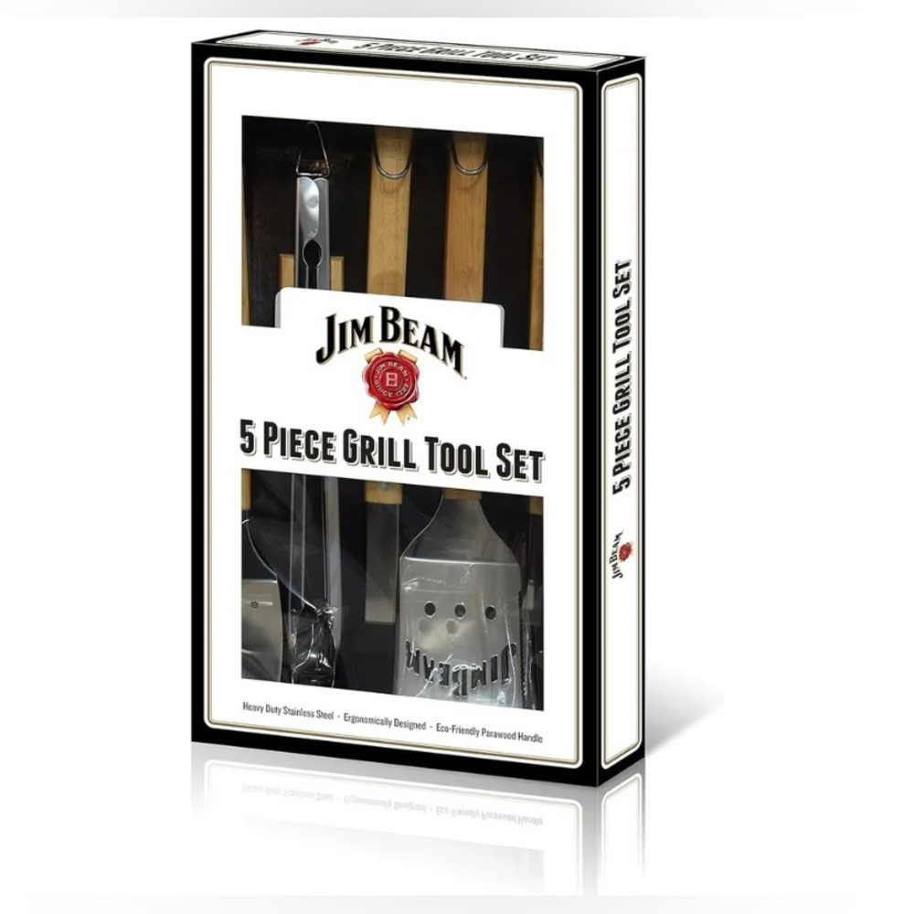 Jim Beam 5pc Grill Set
